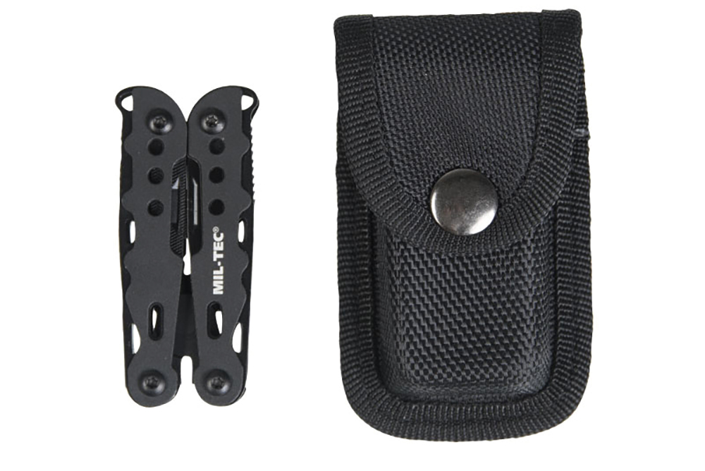 Mil-Tec Multitool Black Small mit Etui